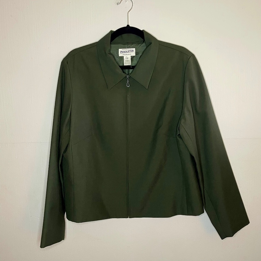 Pendleton Zip-Up Jacket Size 16